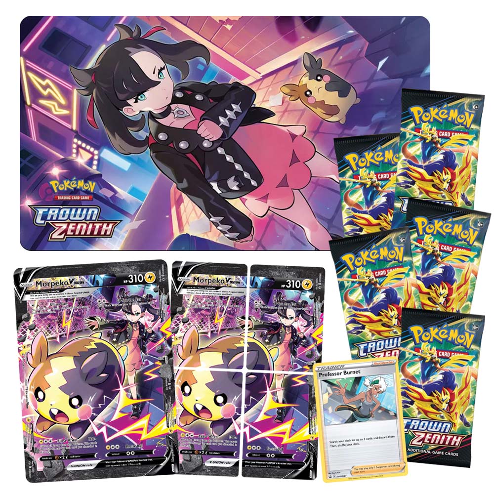 Morpeko V-UNION Playmat Premium Collection - Crown Zenith (CRZ)