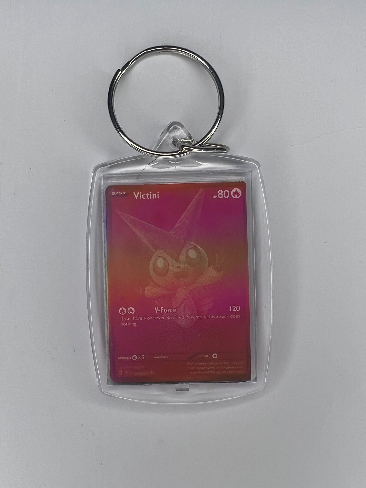 Pokemon Card Keychain