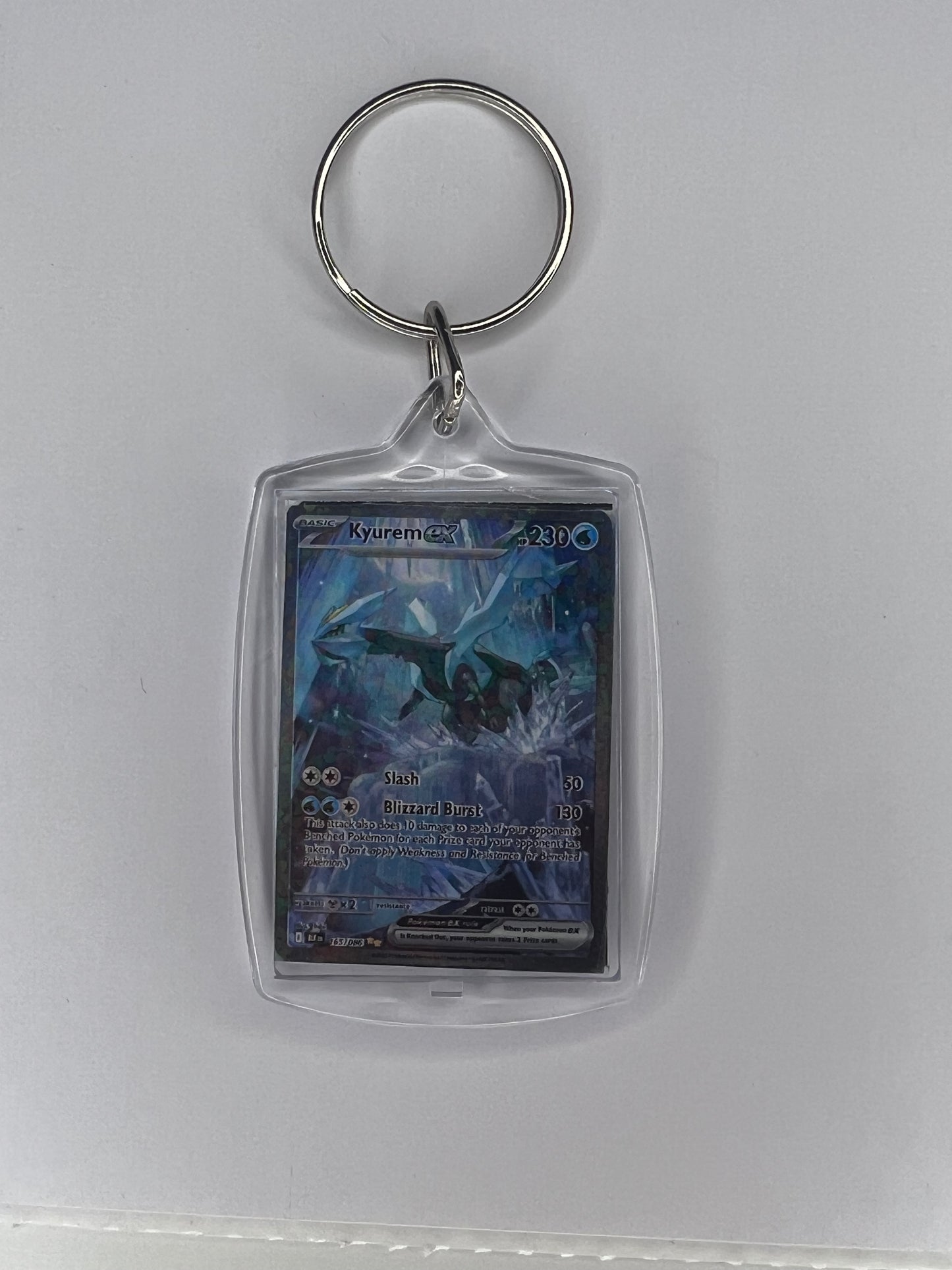 Pokemon Card Keychain