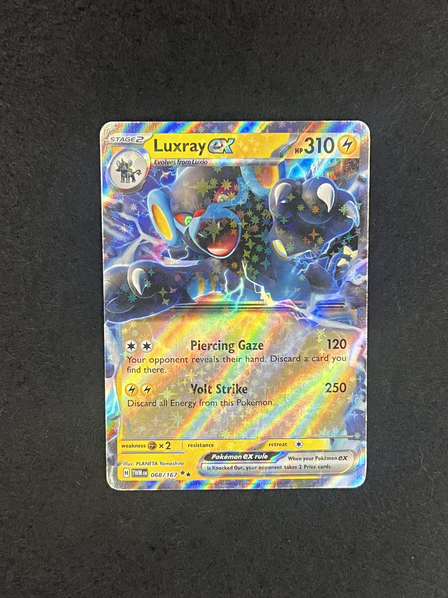 Luxray ex - 068/167 - SV06: Twilight Masquerade (TWM)