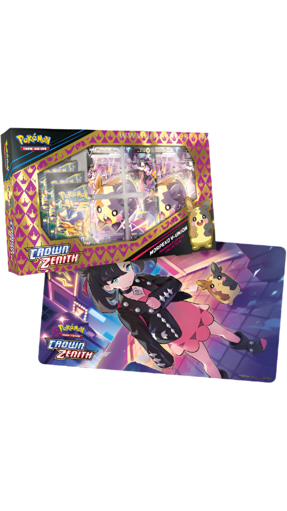 Morpeko V-UNION Playmat Premium Collection - Crown Zenith (CRZ)